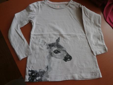Tričko srnka, lupilu,110