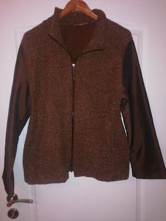 Hnedé teplejšie sako, xl