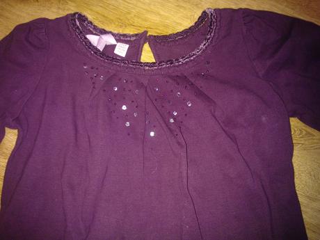 Tričko s flitríkami a kamienkami ,veľ. 3-4 roky, 104