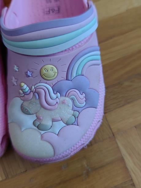 Crocsiky s jednorozcom f&f 26/27, f&f,26