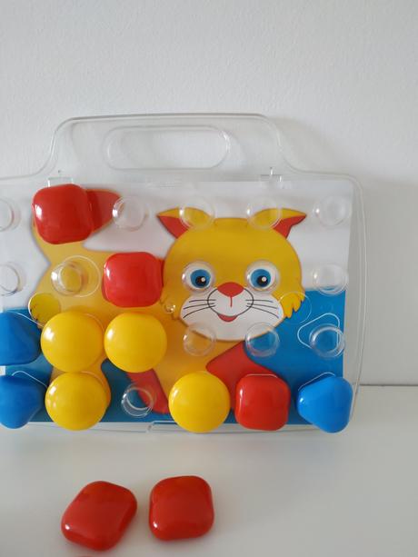 Quercetti montessori mozaika pre najmensich,