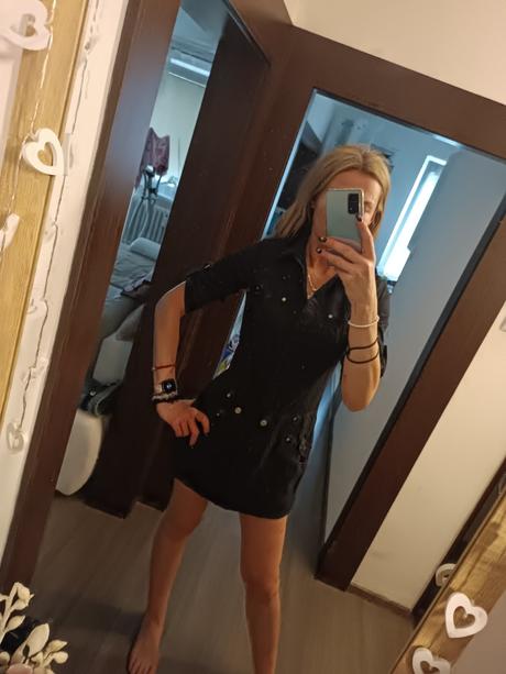 Čierne šaty veľ.38, cherokee,38