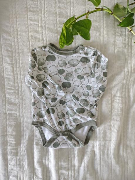 Body jablcka/ dupačky so vzorom/ biele dupačky, lindex,68