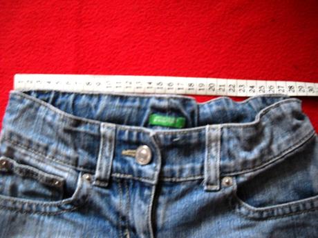 Trojštvrťové rifle alebo po kolená, benetton,128