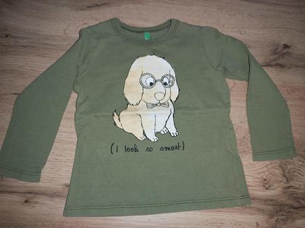 Tricko psik, benetton,86