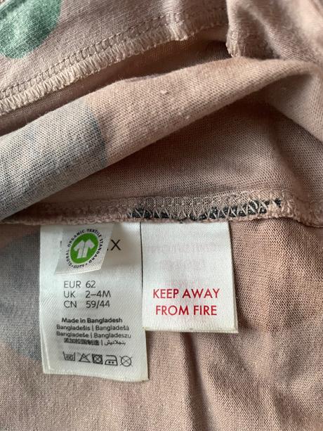 Bleduckohnede pyzamo bodky lindex, lindex,62