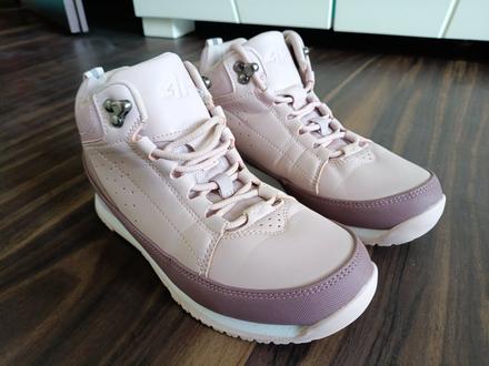 4f jesenné /zimné topánky 36 ružová, 36