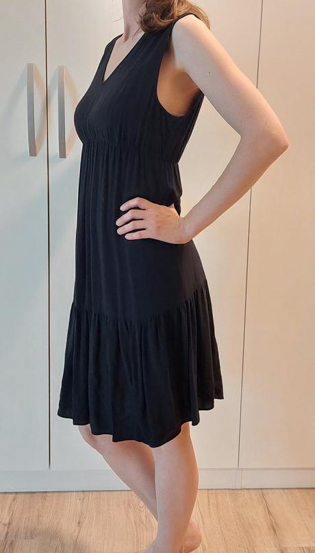 Letné tehotenské šaty h&m veľ. 36, h&m,36