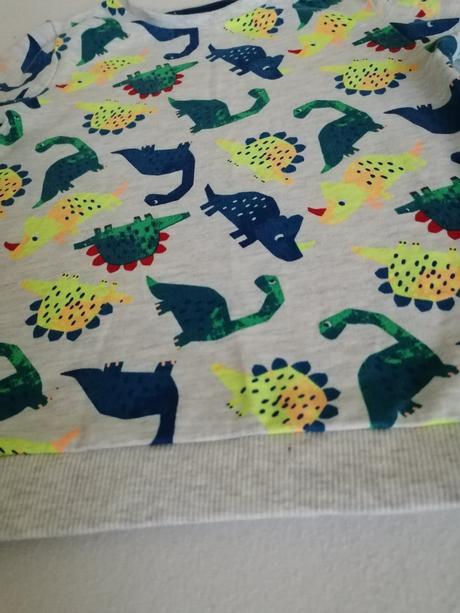 Bavlnená mikinka dinosaury, 98