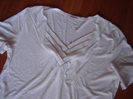 Biele tričko - min.nosené, 44