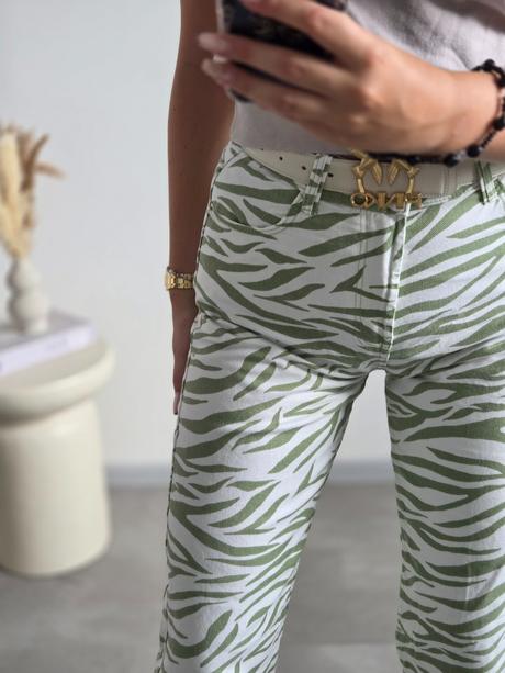 Bershka vzorované rifle 38, bershka,38