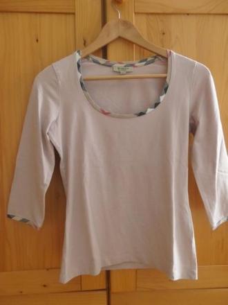 Burberry original stylovy, damsky top vel. s, burberry,s