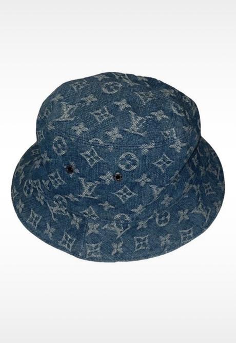 Denim klobúk louis vuitton, louis vuitton,m