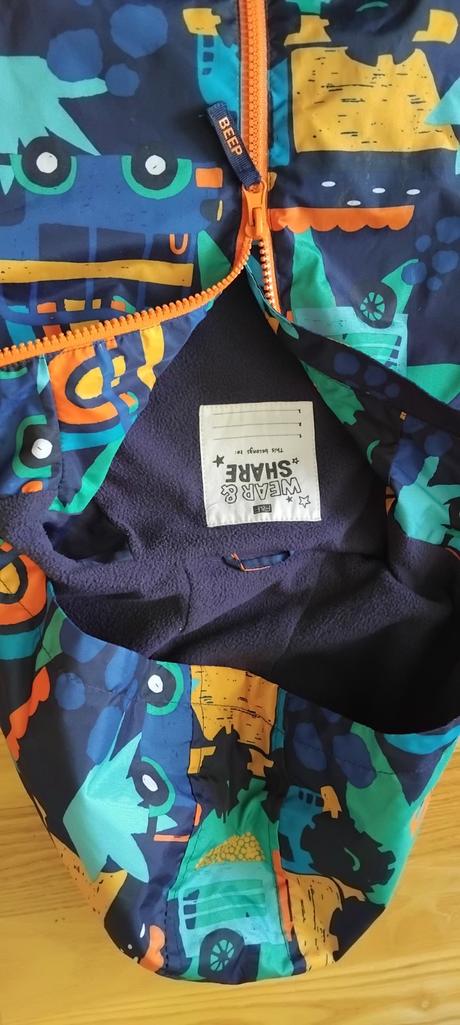 Chlapčenská nepremokavá bundicka, f&f,116