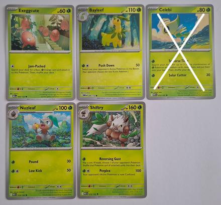 Pokémon karty "mega evolution" (1), 