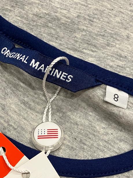 Dievčenské šaty sivo-modré original marines,8 r., original marines,128