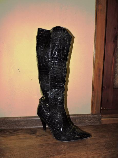 Kožené čižmy na zimu, 38