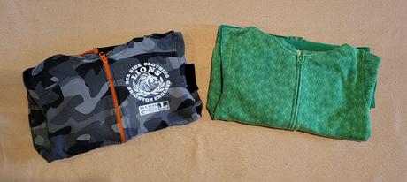 2ks chlapčenská mikina velk. 128, h&m,128