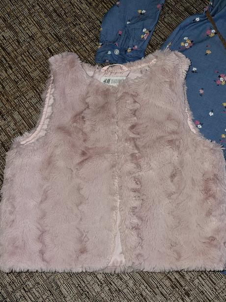Tunika s kožušinkou h&m 134/140, h&m,134