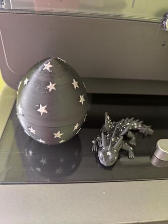 3d tlač dračie vajce, 