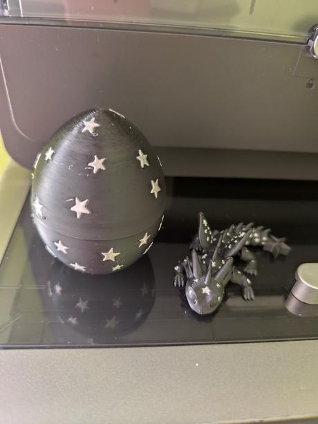 3d tlač dračie vajce, 