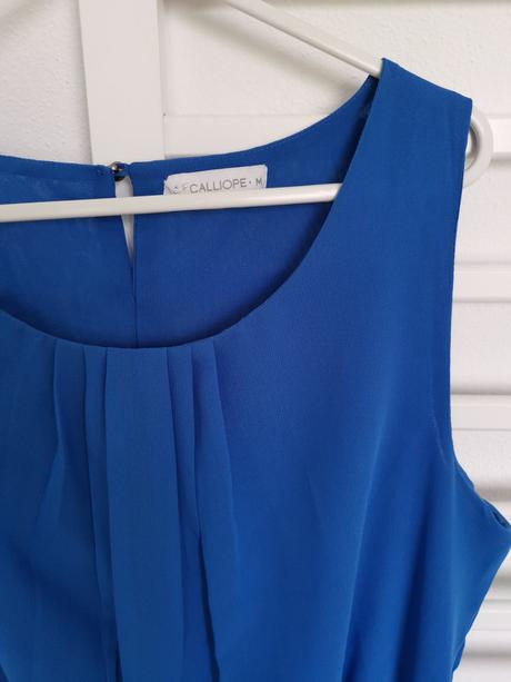 Modré šaty, calliope,m