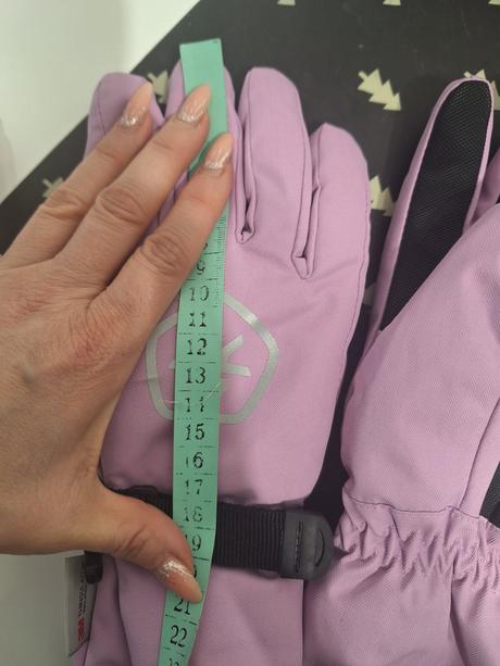 Lyziarske rukavice pre dievca 4kids, kids,158