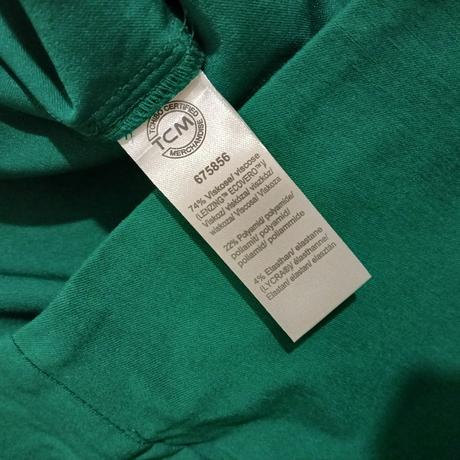 Zelené cigaretové nohavice/jeggins, tchibo,48