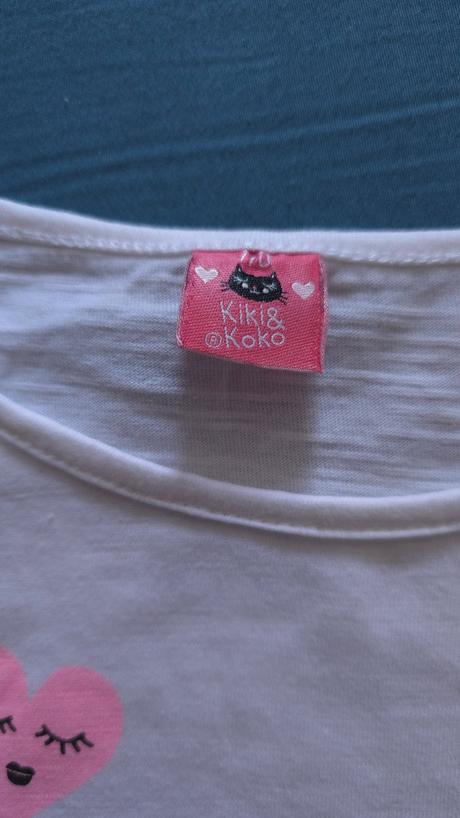 Predám dievčenské tričko zn. kiki&koko, kiki&koko,110