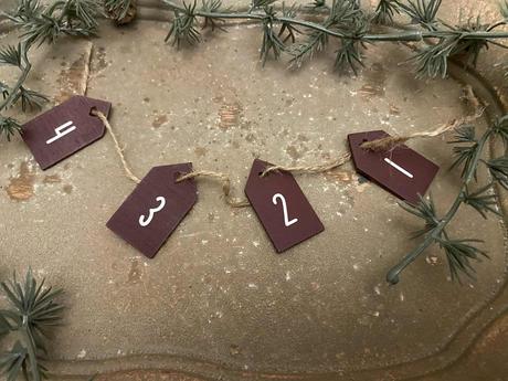 Adventné štítky v tvare domčekov ib laursen, 