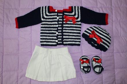 Setík benetton baby + handmade v.68, 68
