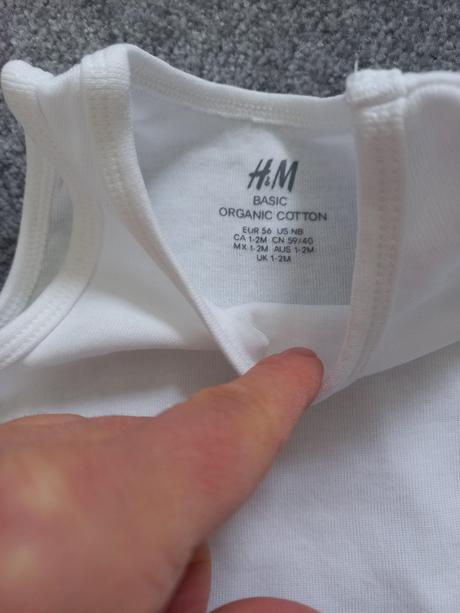 3 tielkove body, h&m, 56, h&m,56
