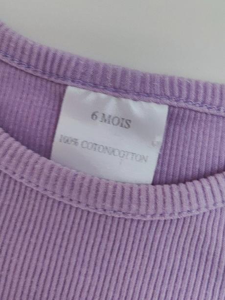 Tričko rebrované, 68