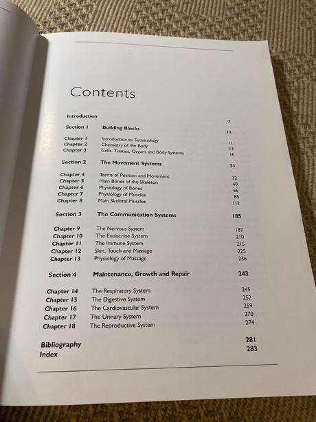 Anatomy physiology and pathology for the massage,