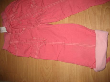 Ružové podšité roll upky, next,110