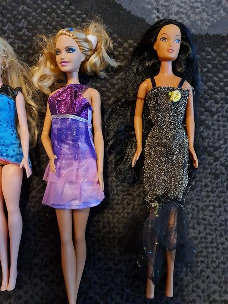 Bábiky barbie v peknom stave, cena spolu, 