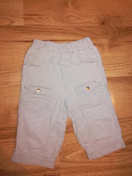 Menčestrové nohavice, baby club,86