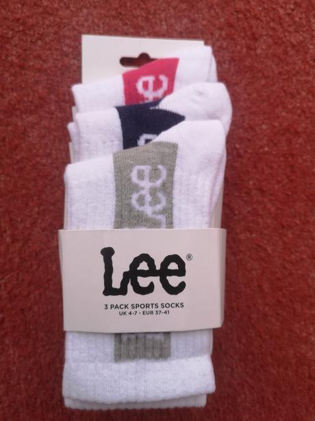 Lee dámske ponožky 3 páry veľkosť 37-41, lee,37 / 38 / 39 / 40 / 42