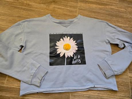 Crop top mikina č.158-164, 158