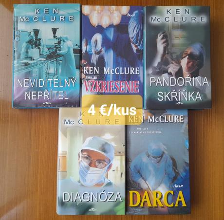 Lekárske romány a trilery, 