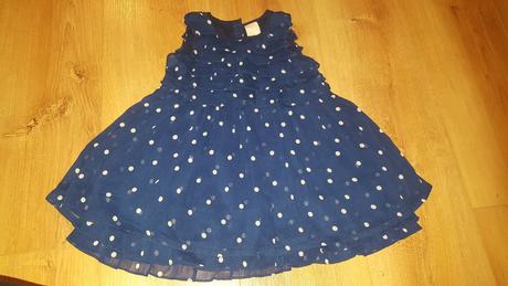 Bodkované šatky č.68, h&m,68