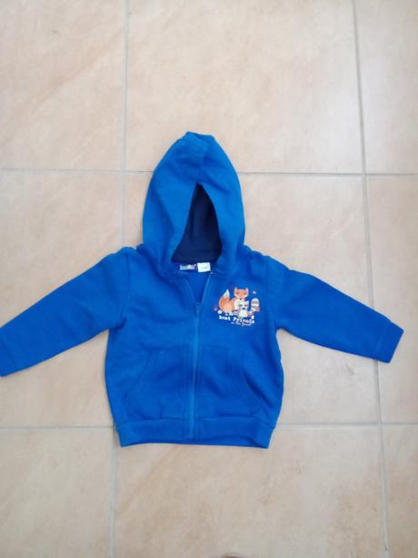 Detská mikina s líškou 74/80, lupilu,74