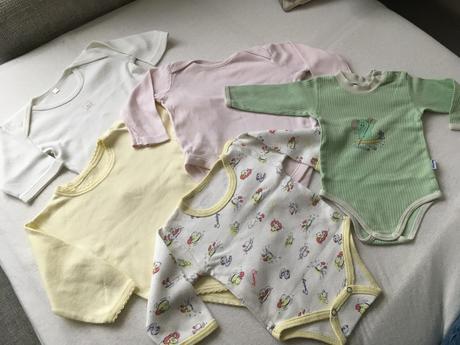 Balík - 4ks body dlhy rukáv č.62, 50–62