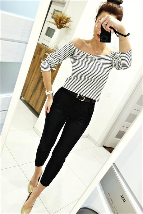 Crop top s lodičkovým výstrihom, primark,s