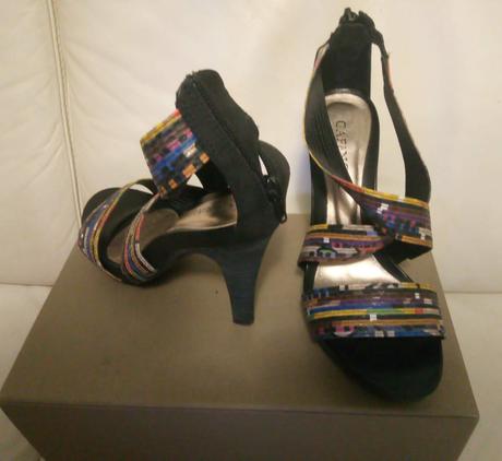 Kožené sandálky cafénoir, 37