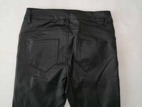 Nohavice v koženom vzhľade, c&a,s