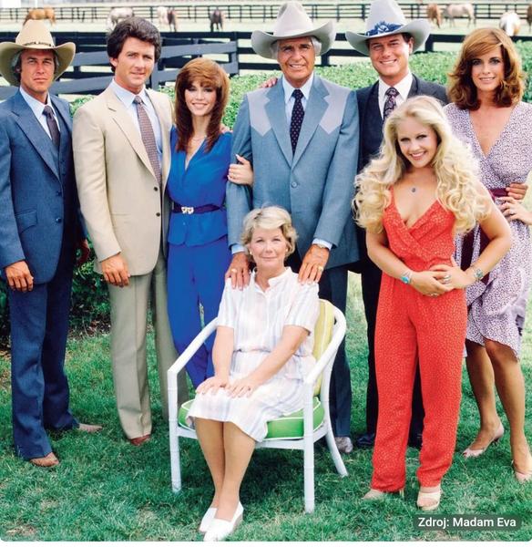 Ako sa volá herečka zo seriálu Dallas?