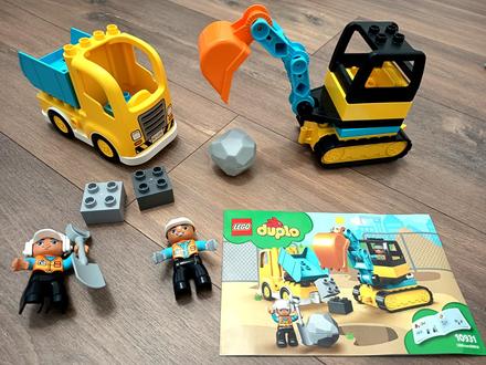 Lego duplo 10931 stavbári, 
