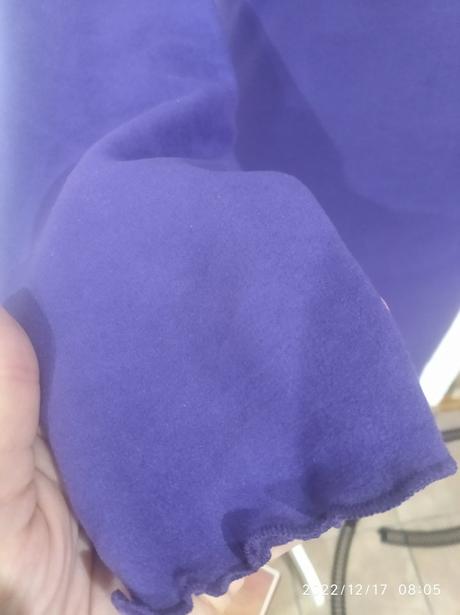 Krásne fialové midi saty, 