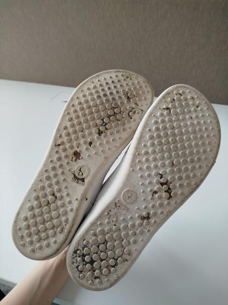 Shapen barefoot tenisky re-wind white leather, 45